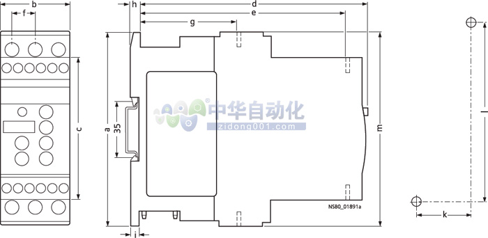 ！！！！SIEMENS+3RW40(12.5~106A)系列标准型软起动器+安装方式1